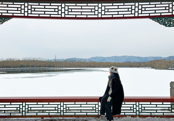 颐和园大雪倾覆，有一点静谧，有一些沧桑