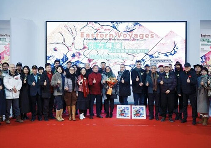 《东方寻境》展于北京启幕，中匈艺术巨制《万里江山图》计划正式发布