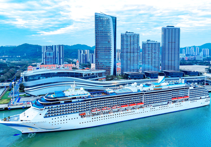  爱达·地中海号东南亚长航线启航